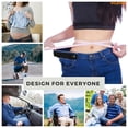 thumbnail image 7 of WHIPPY No Buckle Belts for Men Women Invisible Elastic Belt Adjustable Stretch Belt for Jeans Pants, 7 of 7