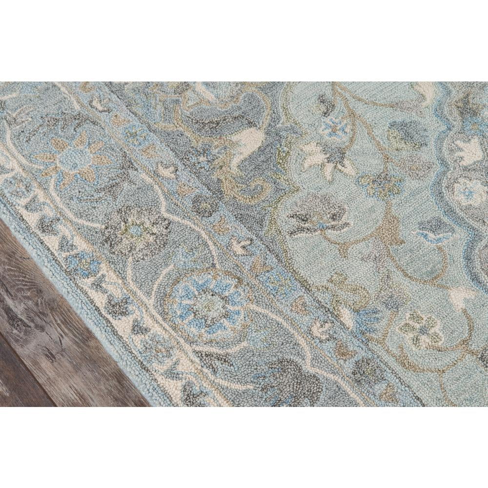 Momeni Tangier Hand Tufted Wool Blue Area Rug 9'6" X 13'6"