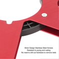 thumbnail image 5 of 1/4 10.5 Inch Empty Tape Reel Aluminum Alloy 6 Hole Universal Opening Machine Part Empty Takeup Reel for REVOX Studer Red, 5 of 5