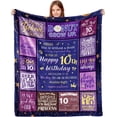 thumbnail image 1 of LHSHID Sweet 16 Gifts for Girls Blanket 16th Birthday Gifts for Girls Gifts for 16 Year Old Girl Teen Girl 16th Birthday Decorations for Girls Best Soft Throw Blanket 50x60in, 1 of 6