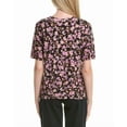 thumbnail image 2 of CeCe womens  Floral Print Sweater, XL, Black, 2 of 3