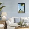thumbnail image 2 of Stupell Industries Scenic Tall LA Palms Black Framed Floater Canvas Wall Art design by Brook Page, 25 x 17, 2 of 9