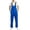 Royal Blue, variant on Toptie Men's Blue Bib Overall Mid-weight Coverall Big and Tall with Tool Pockets, Workwear Apparel