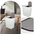 thumbnail image 3 of OULII 1Pack Recycling Bin For Kitchen Home Beige PP For Families, 3 of 8
