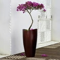 thumbnail image 3 of Ecobo Maceta Ecológica Redonda Onda 80 cm, Uso Interior/Exterior, Duradera, Versátil y Ligera, Artesanos Brasileños, Diseño Contemporáneo, Todo Clima, Azul., 3 of 5