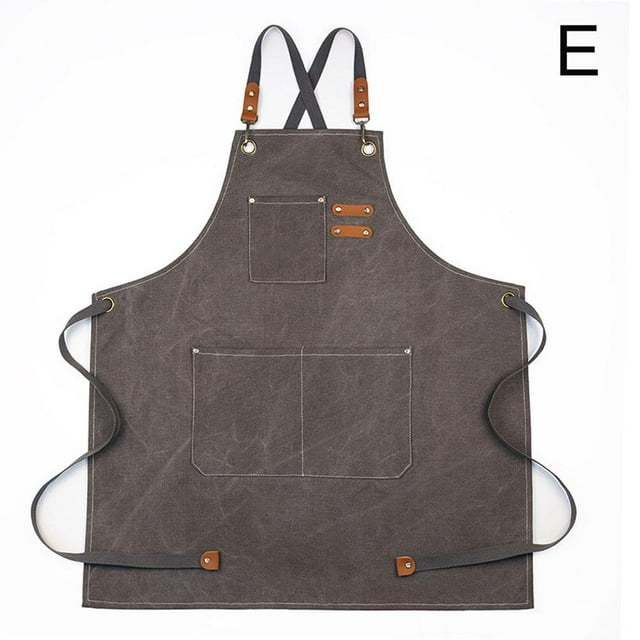 Tabliers de Travail en Toile Robustes pour Hommes, Atelier de Menuiserie, Poches V2I9 Ajustables