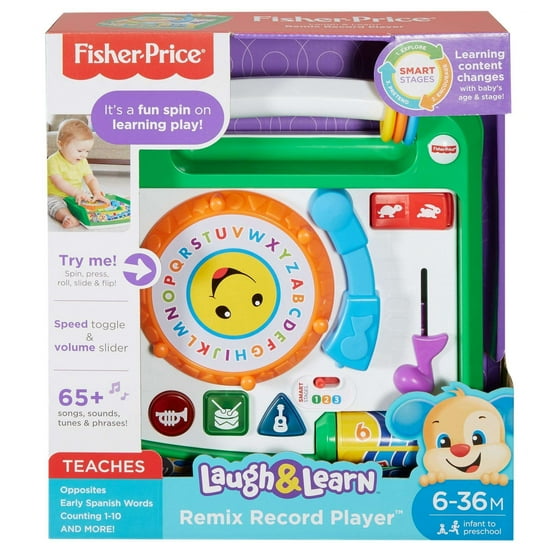 Fisher Price Laugh Learn Remix Record Player