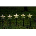 thumbnail image 4 of Luces solares para jardín FloreceBien, luces de estrellas para exteriores, luces de estaca impermeables, luces de camino con energía solar para parterres, pasarelas, patios y decoraciones de, 4 of 5