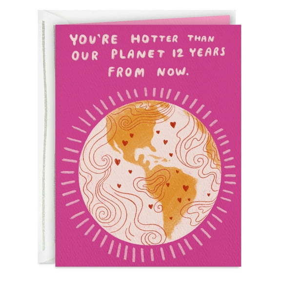Hallmark Good Mail Funny Birthday, Love or Thinking of You Card (You're Hot)