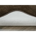 thumbnail image 4 of Garland Rug Traditional Washable Nylon Chocolate Bathroom Runner, 22" x 60", 4 of 7