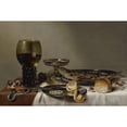 thumbnail image 3 of Willem Claesz Heda 14x11 Black Modern Framed Museum Art Print Titled - Still Life with a Roemer and Watch (1629), 3 of 5