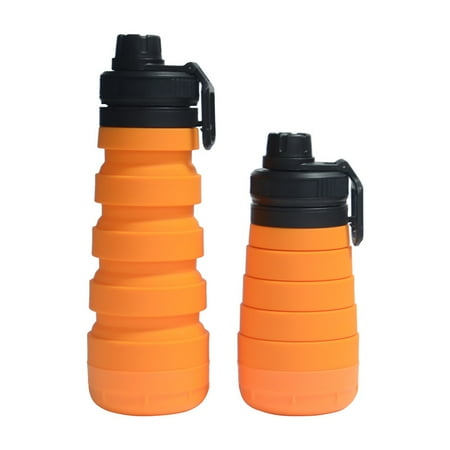 

Water Bottles Dqueduo Outdoor Large-Capacity Silicone Folding Portable Sports Water Bottle Water Bottle on Clearance