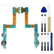 1 Pcs For Samsung Galaxy Tab A SM-T550 Replacement USB Charging Port Flex Cable