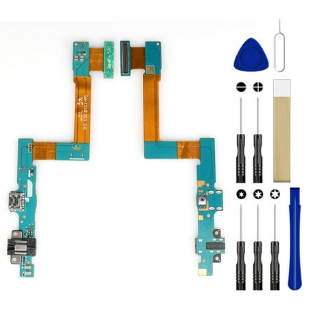 1 Pcs For Samsung Galaxy Tab A SM-T550 Replacement USB Charging Port Flex Cable