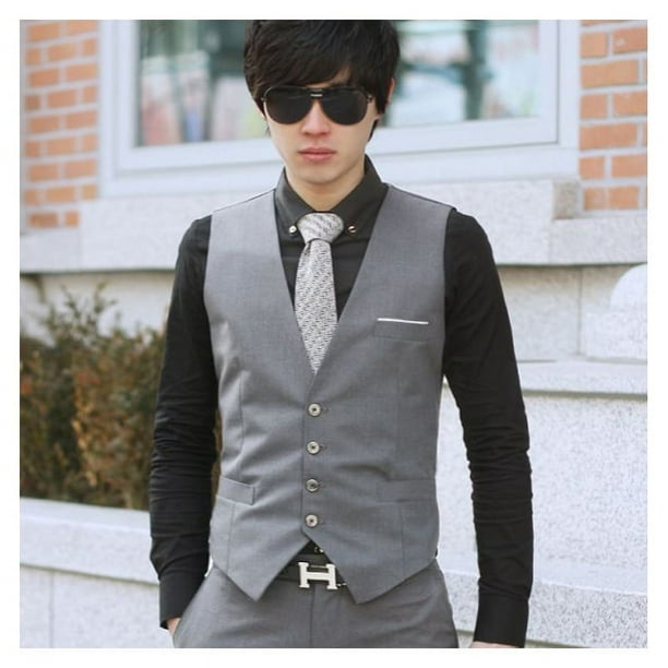 Esmoquin Chalecos Ajustados Hombre Esmoquin Vestir Chaleco De Gala