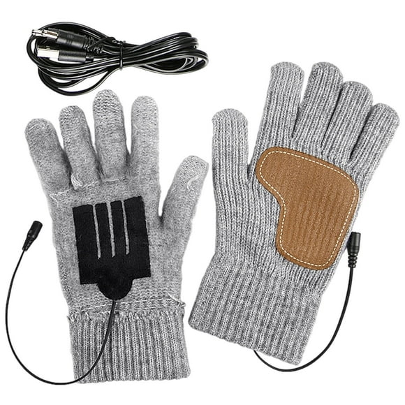 Hearth & Gear Chauffant pour l'Hiver : Thermique Rechargeable avec Compatibilité Tactile Idéal pour les Activités Extérieures Chaleur et Confort Améliorés Chauffage USB 5V pour le Cyclisme et le Ski Haltère Courbure des Jambes