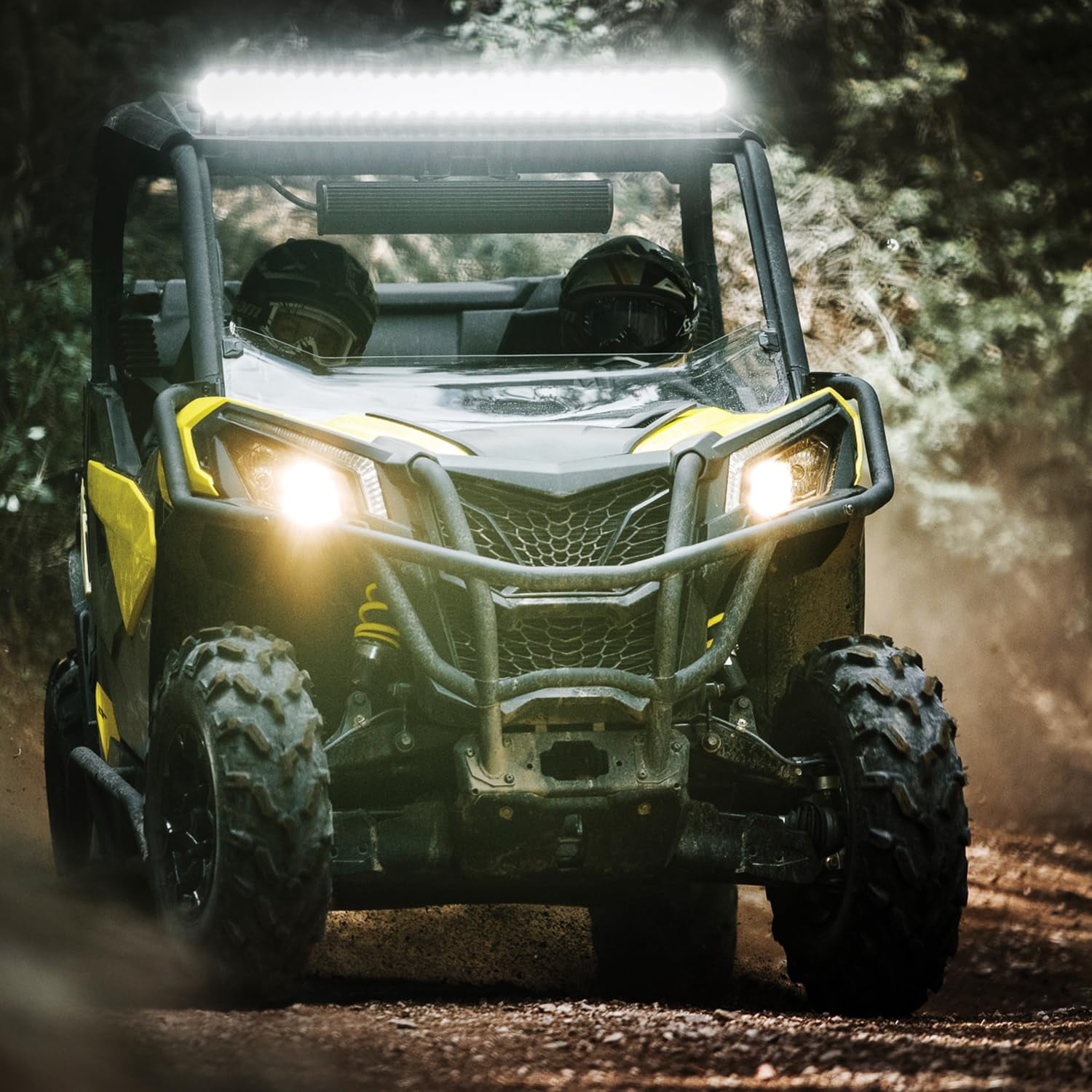 Nilight LED Light Bar 37Inch 468W Triple Row Flood Spot Combo Off Road Work Light Fog Light For Rv Atv SUV Boat Jeep Lamp Tractor Marine Off-road Lighting