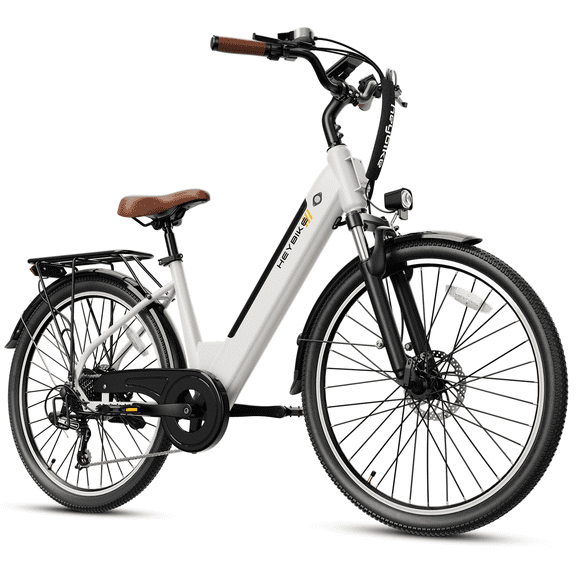 Heybike 1000W Peak Electric Bike for Adults, Cityscape 2.0 E-Mountain Bike with 468Wh Removable Battery, 7 Speed Electric Bicycles, UL2849
