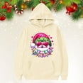thumbnail image 2 of shqvo Girls Christmas Hoodie Festive Holiday Sweater with Unique Xmas Tree Prints Merry Xmas Pullover for Girls, Cute Christmas Hoodies for Toddler Girls, 2 of 4