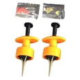 thumbnail image 3 of 2x Clips para Señuelos de s de Sangre , Clips Rápidos para Cebo, Aparatos de Pesca Portátiles de Acero Inoxidable, Bandas de Goma para Pesca 2 piezas, 3 of 8