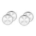 thumbnail image 1 of 2X 10 Inch Pizza Pan Set of 2, Stainless Steel Pizza Round Baking Trays, Crisper Oven Pan for Baking Serving, Durable, 1 of 7
