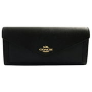 Coach Black Ladies Soft Slim Wallet