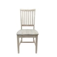 thumbnail image 2 of Contemporary Home Living Solid Hand Finished Dining Chair - 39" - Driftwood Brown, 2 of 5
