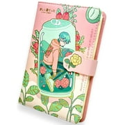 Anime Journal, Cute Journal, Kawaii Journal, Japanese Cute Journal Notebook, Aesthetic Cute Notebook Journal, 5 x 7-inch, 13 x 18CM 256 Pages, Cool Summer 4