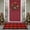 Red, variant on Sanmadrola Doormat Buffalo Plaid Rug Outdoor Indoor Door Mat 27.5''x43'' Welcome Mat Front Door Buffalo Plaid Check Rug Mats for Porch Entry Way Kitchen Farmhouse Outside Black and White
