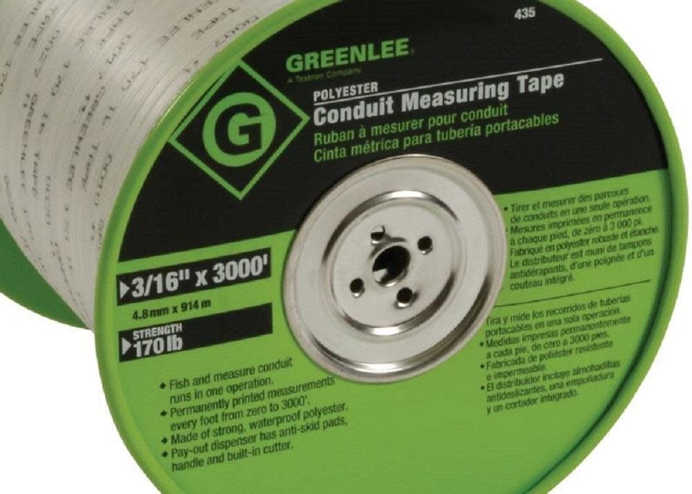 greenlee 435 conduit bender measuring tape