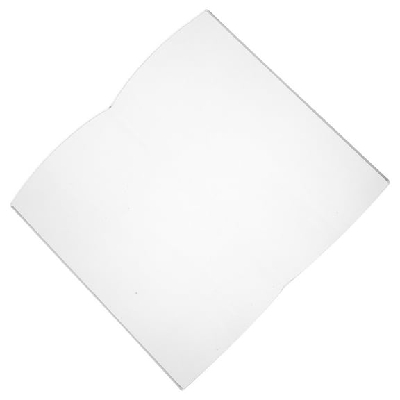 TABLZONE Clear Acrylic Book Weight with Stylish , and Functional Paper Holder for Office and Home Use