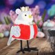 thumbnail image 5 of Decoración Navideña De Pájaro De Pie, Dorada, Adorable Pájaro De Pie, Aspecto Lindo Para Pascua, 5 of 7