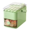 thumbnail image 2 of Ice Tray with Lid and Bin, Portable Ice Press Mold, Stackable Ice Trays for Freezer with Easy-Release Bottom, Quick Freezing Ice Box for Household Freezer Counter Storage, 2 of 7