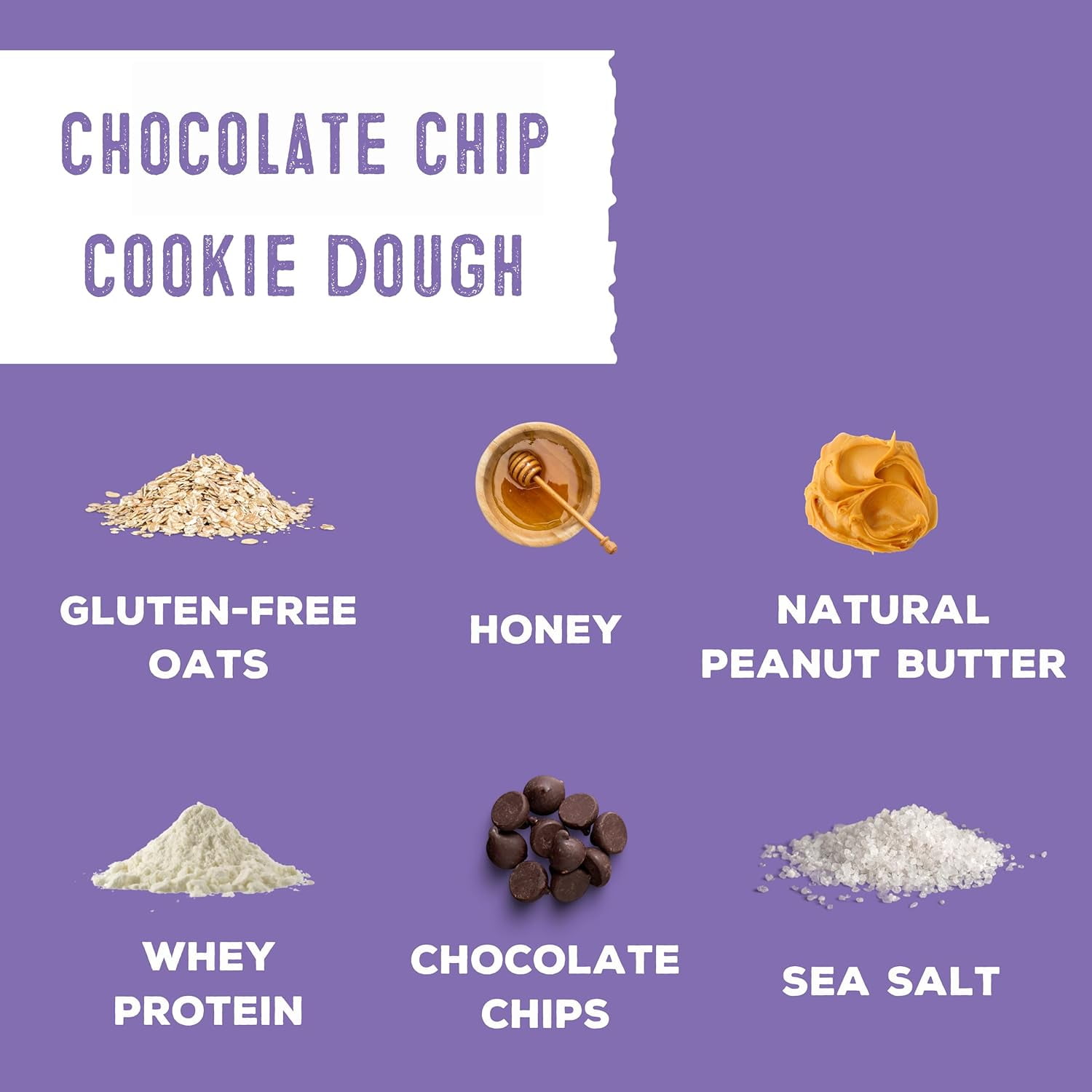 SimplyFUEL Whole Food Protein Balls with Probiotics - Chocolate Chip Cookie Dough Protein Snacks - 8g Protein Snack - Gluten Free Energy Balls , 2 Pack of 12 Balls