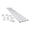 Organizer-Cordmate II, 30 inch White, variant on Legrand -  Kit Cordmate Organizer And Hider Cover Concealer Protector For Wall Single Cord Cmk10 Paintable