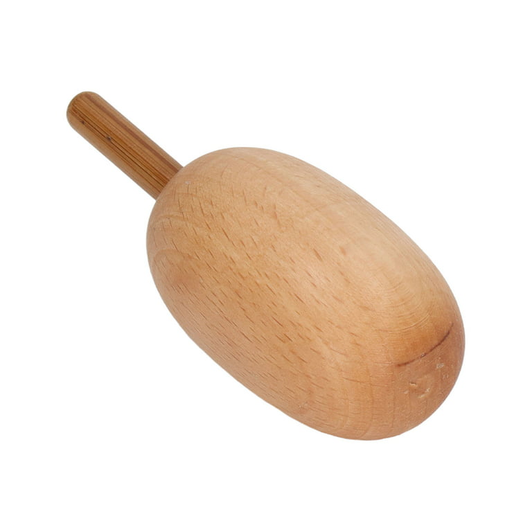 Darning Egg, Easy Grip Glossy Widely Used Wooden Darning Egg