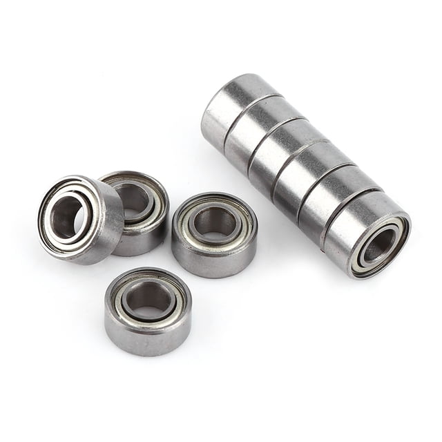 Rodamientos de Bolas de 5 mm, 10 Unidades de Acero Doble Windado 685zz Rodamiento 5x15x5 mini Rodamiento 5x11x5mm l Rodamientos de Bolas en miniaturura
