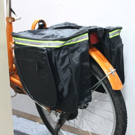 25L Cycling Bicycle Rear Tail Seat trunk Bag Pannier Pouch Bag Rack Bike Storage Bag Cycling