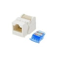 thumbnail image 5 of Monoprice Cat5e RJ45 Toolless Keystone Jack for 22-24AWG Solid Wire, White, 5 of 6