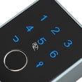 LAZIOEGR Smart Fingerprint Padlock, Bluetooth Keyless Thumbprint Lock ...