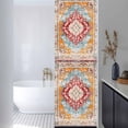 thumbnail image 3 of Vintage Ethnic Window Privacy Film, Boho Tribes Modern Orange Middle Century Static Cling UV Sun Blocking Heat Control Window Tint, Non-Adhesive One Way Windows Privacy Cover 17.7''x78.7'', 3 of 7