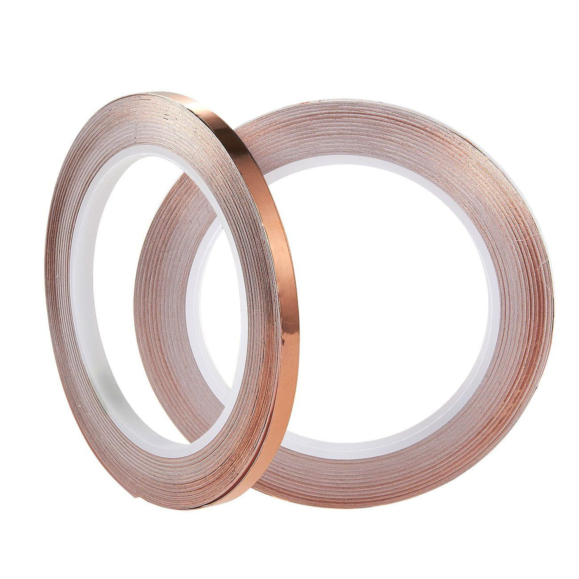 1/4" X 100ft Copper Foil Tape 6mmx30m - EMI Shielding Conductive Adhesive 