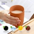 thumbnail image 5 of Loobuu Drinking Glasses Premium Wheat Straw Unbreakable Cups - Set of 6 Alternative to Plastic Cups Reusable Unbreakable Drinking Cup Reusable Dishwasher Safe Water Glasses Tumblers (12 OZ), 5 of 7