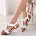 thumbnail image 1 of MKLEKYY Sandalias de Mujer Sandalias Casuales Cómodas para Mujer Zapatos de Playa Planos Transpirables para Uso Diario Primavera Verano Otoño, 1 of 5