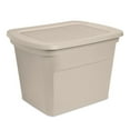 thumbnail image 1 of Sterilite 68L Tote - Bronze, 1 of 4