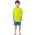 thumbnail image 2 of Fruit of the Loom Boy's Getaway Loose Fit Short Sleeve Top, Pajama Sleep pant & Short Set, 3-Piece, Sizes 4/5-14/16, 2 of 20