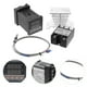 thumbnail image 3 of Controlador de temperatura de termostato digital REX-C100 de 4 piezas con salida SSR con sensor de termopar tipo K, 3 of 7