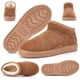 thumbnail image 4 of Botines Confort Botas Nieve Mujer Antideslizantes para Al Aire Libre (Marrón 43), 4 of 9