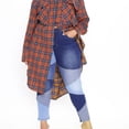 thumbnail image 4 of Pantalones Vaqueros de Longitud Completa Para Mujer, Pantalones Vaqueros de Moda Con Bolsillos de Mezclilla de Color Sólido, Pantalones Vaqueros Informales Con Cremallera Y Flecos Odeerbi ODB-4, 4 of 9