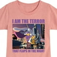 thumbnail image 3 of Disney - Darkwing Duck - I Am the Terror - Toddler & Youth Girls Short Sleeve Graphic T-Shirt, 3 of 5
